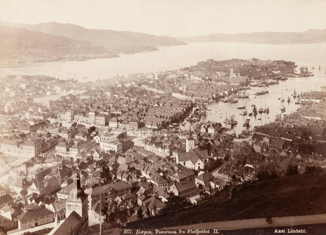 Bergen, panorama från Flöjifjeldet II