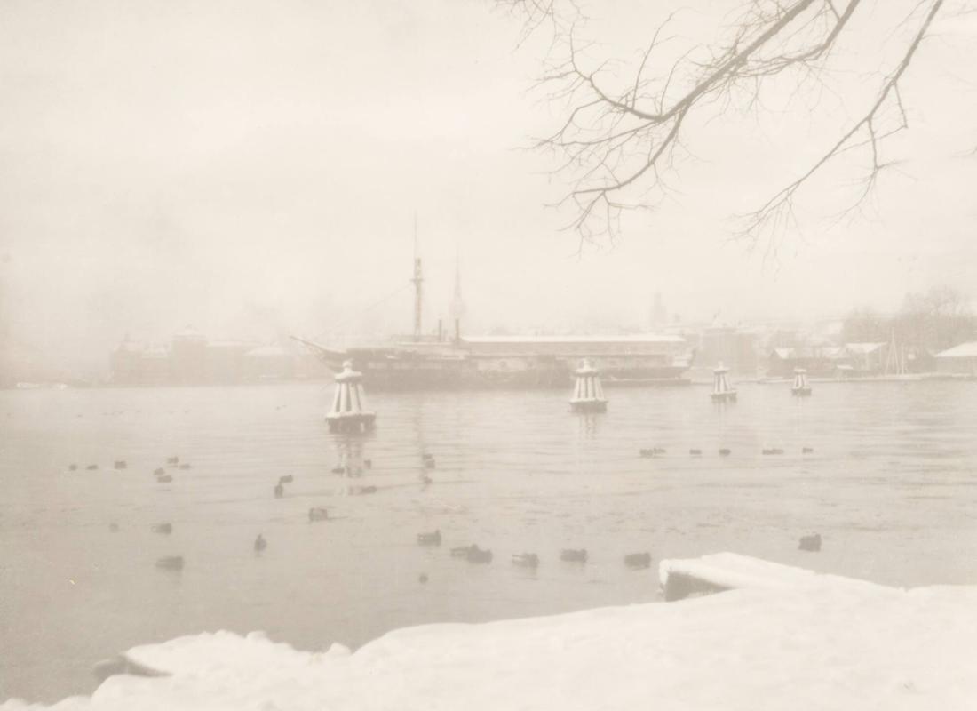 Stockholm - vintermotiv från Skeppsholmen