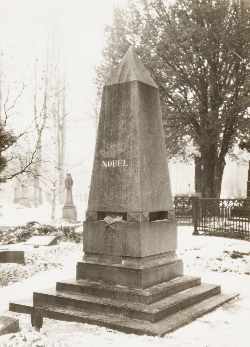 Das Grab von Alfred Nobel