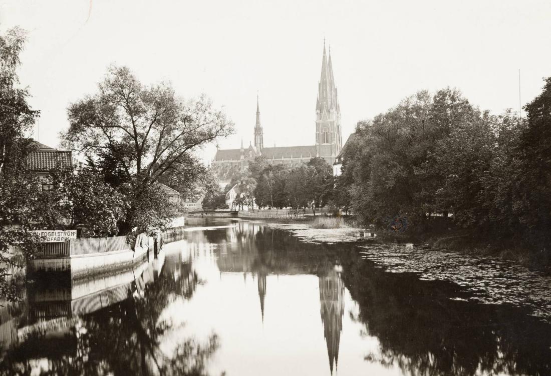 Uppsala, Uppland. Domkyrkan