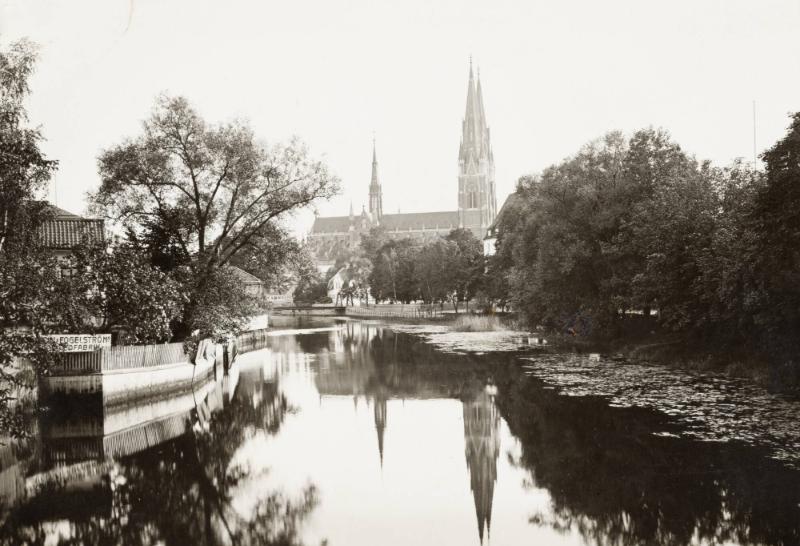 Uppsala, Uppland. Domkyrkan