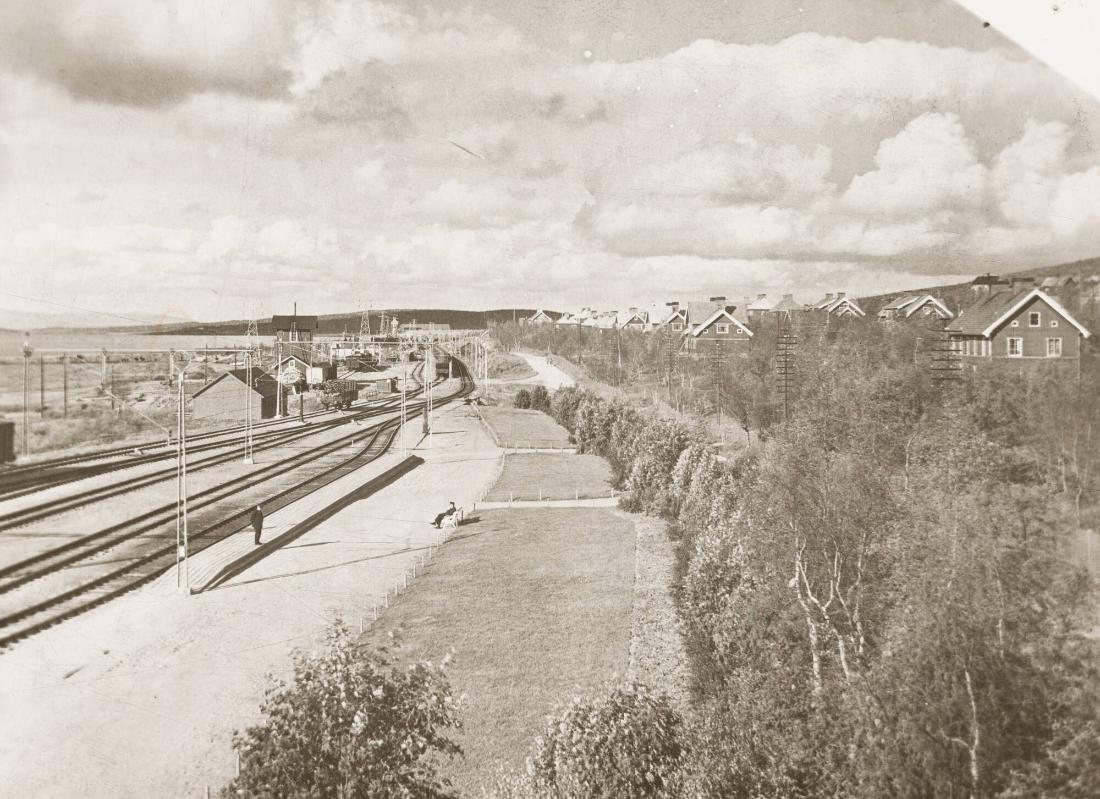 Kiruna station, Lappland