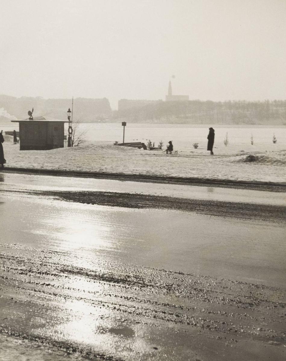 Vintermorgon. Norr Mälarstrand, Stockholm