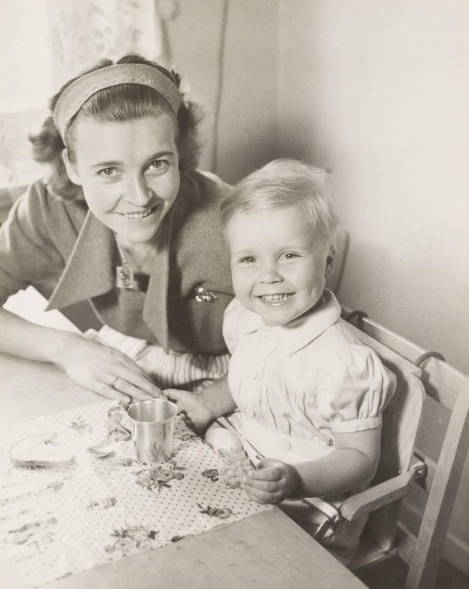 Alice Babs med dotter