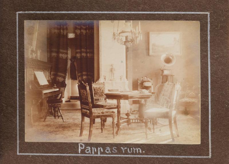 Pappas rum. Ur boken Vårt Hem