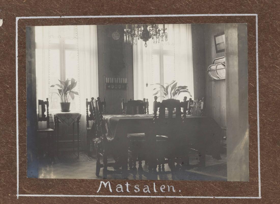 Matsalen. Ur boken Vårt Hem