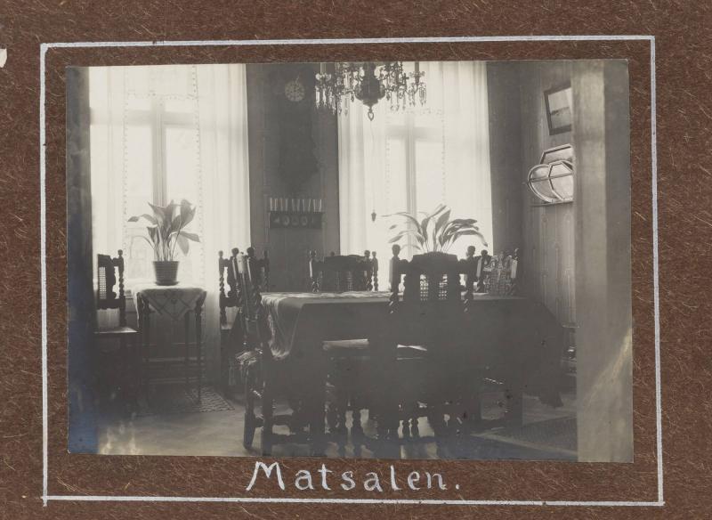 Matsalen. Ur boken Vårt Hem