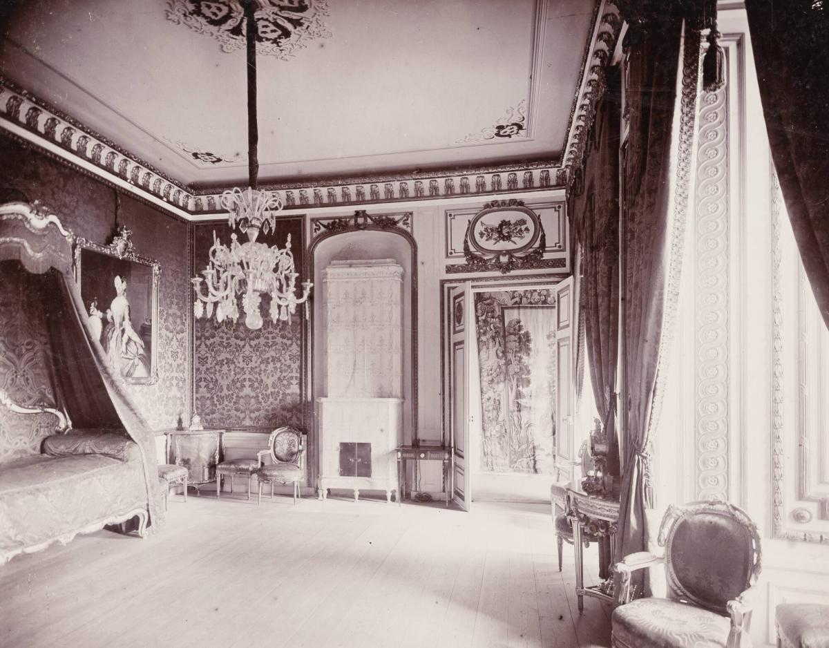 Gripsholm. Drottningvåningen, Drottningens sängkammare