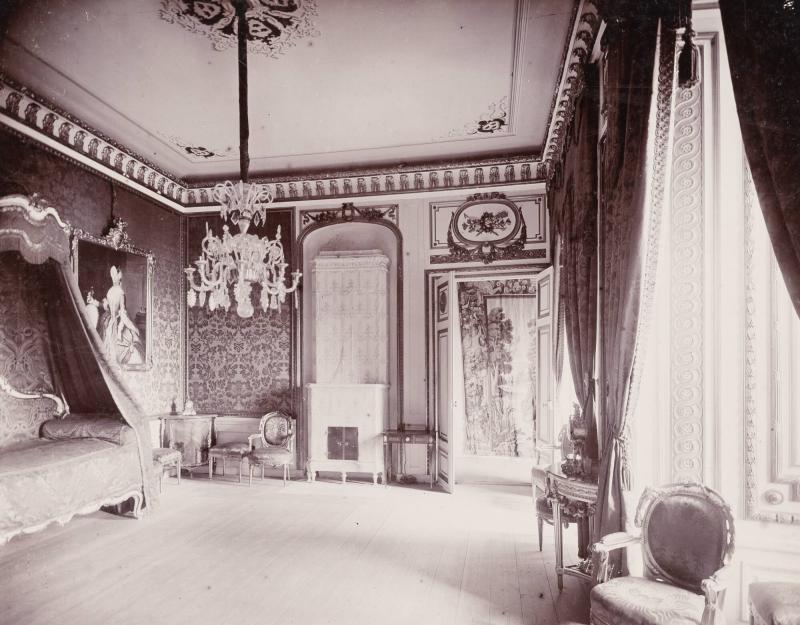 Gripsholm. Drottningvåningen, Drottningens sängkammare