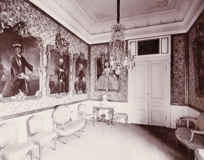 Gripsholm. Drottningvåningen, Drottningens kabinett