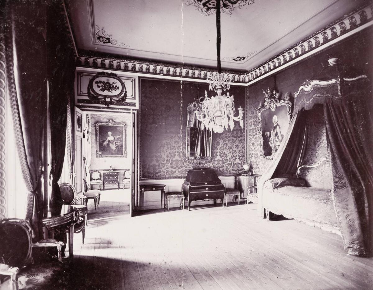 Gripsholm. Drottningens sängkammare