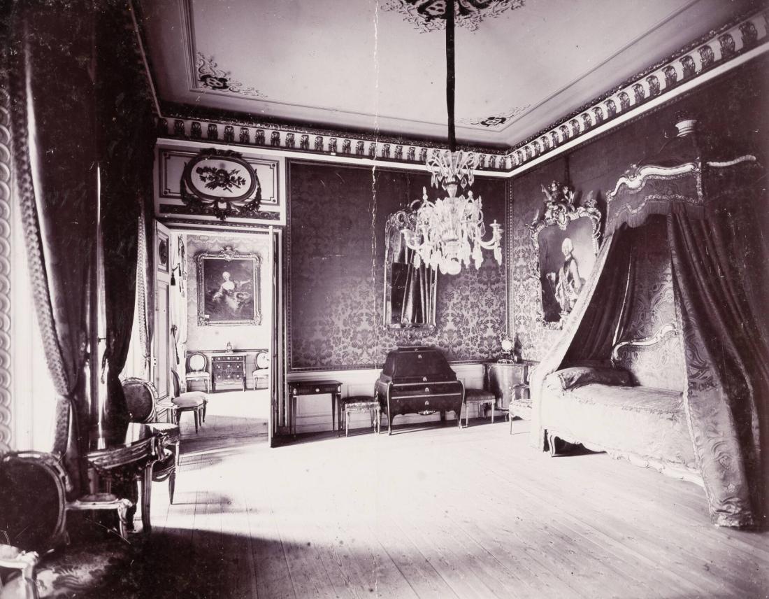 Gripsholm. Drottningens sängkammare