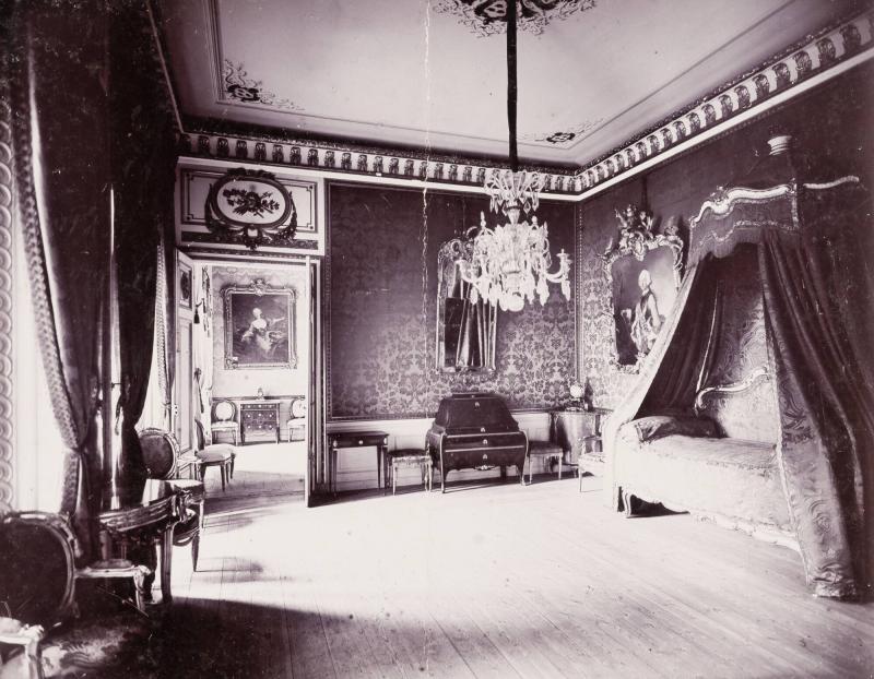 Gripsholm. Drottningens sängkammare