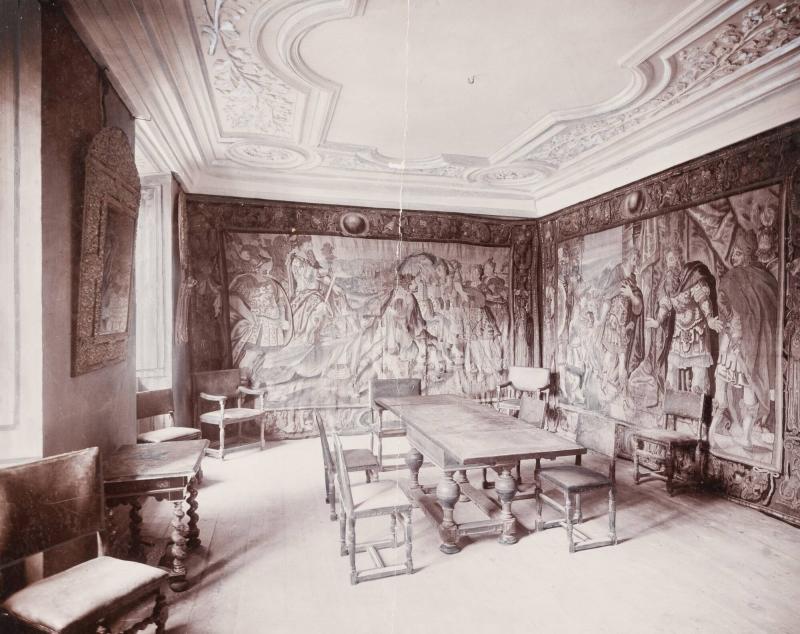 Gripsholm. Hofmästarinnerummet