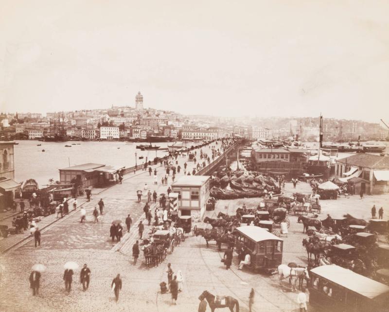 Bridge crossing the Golden Horn