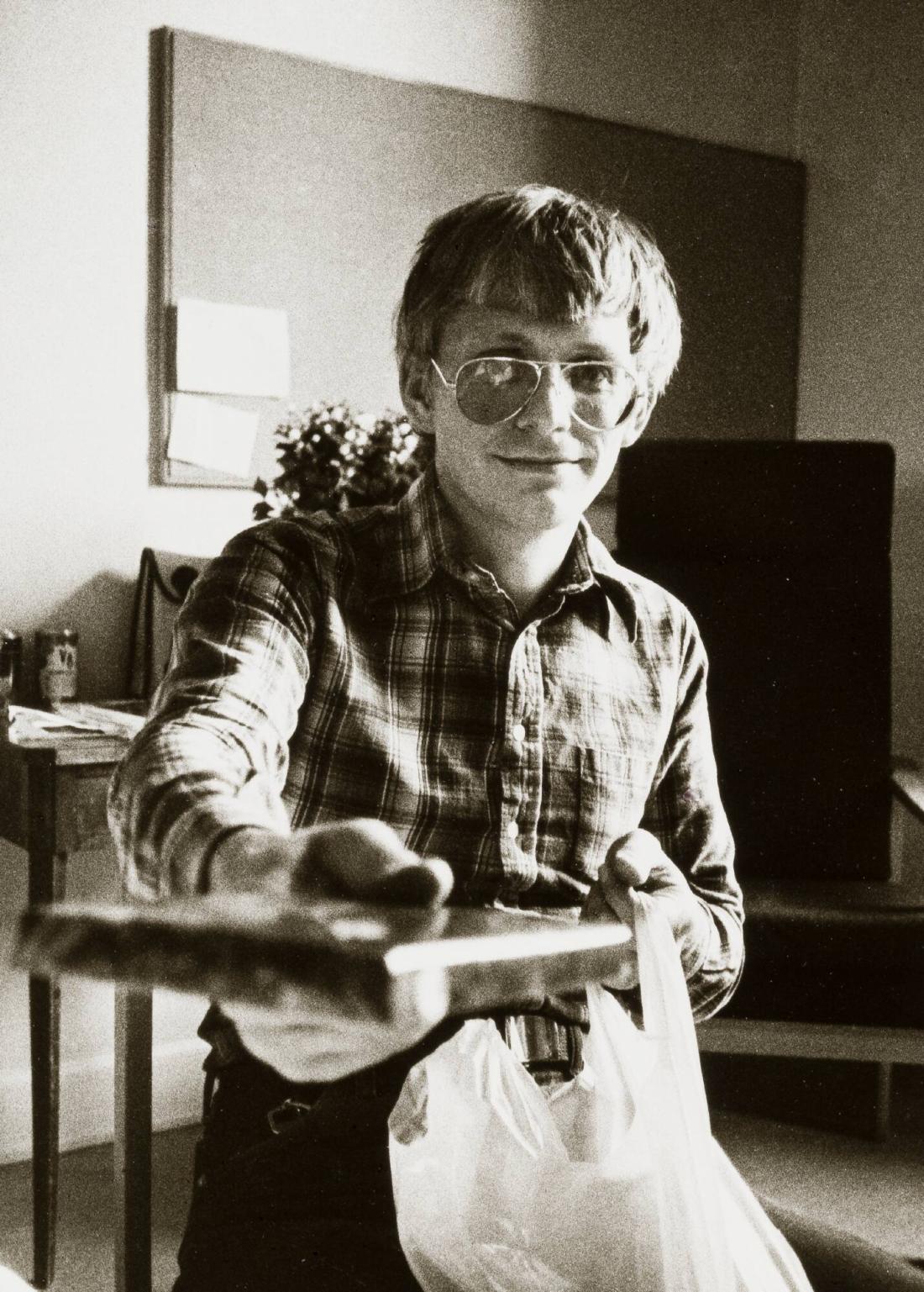 Ljudteknikern Håkan Lindberg