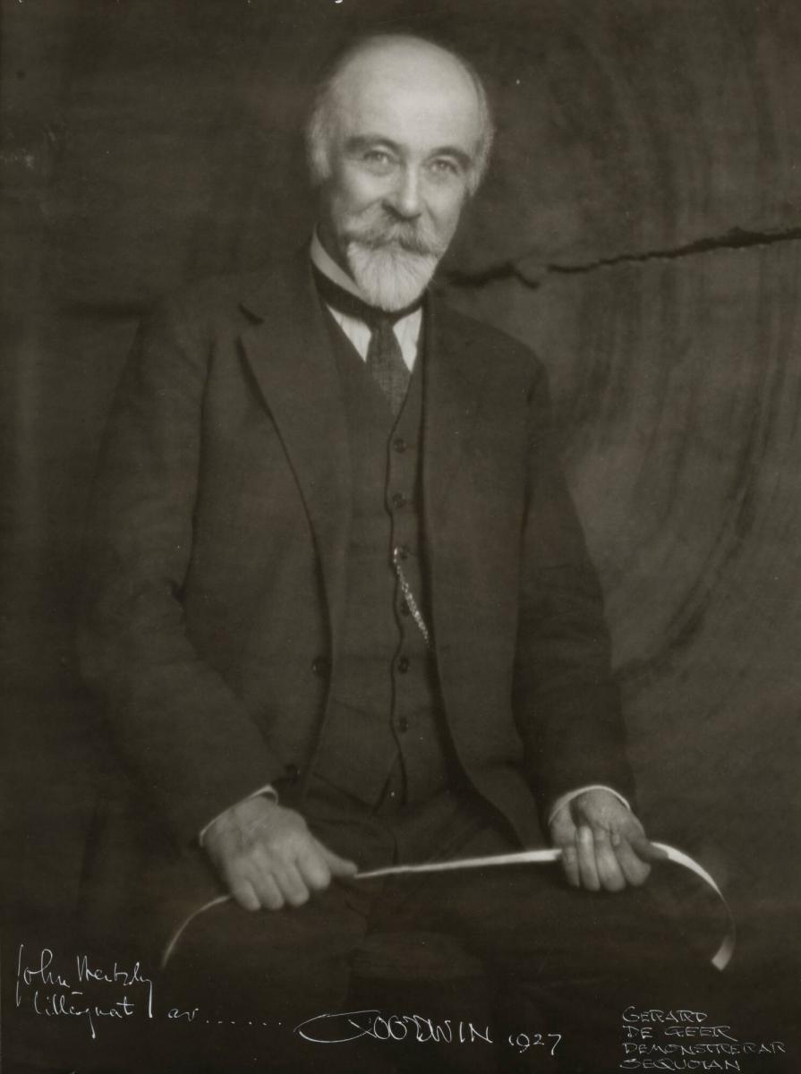 Gerard de Geer demonstrerar, Seguoian