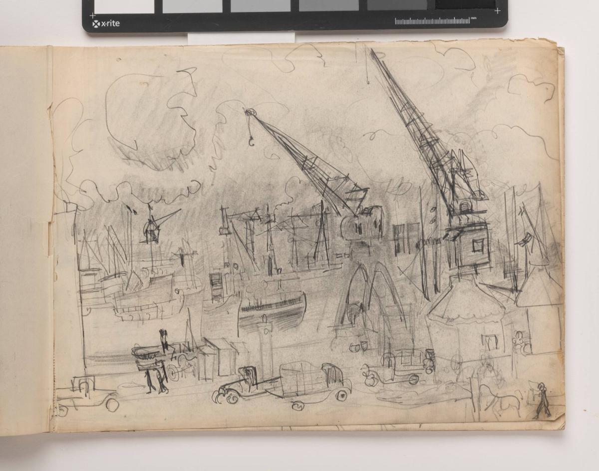 Skissblock nr 17, Göteborg