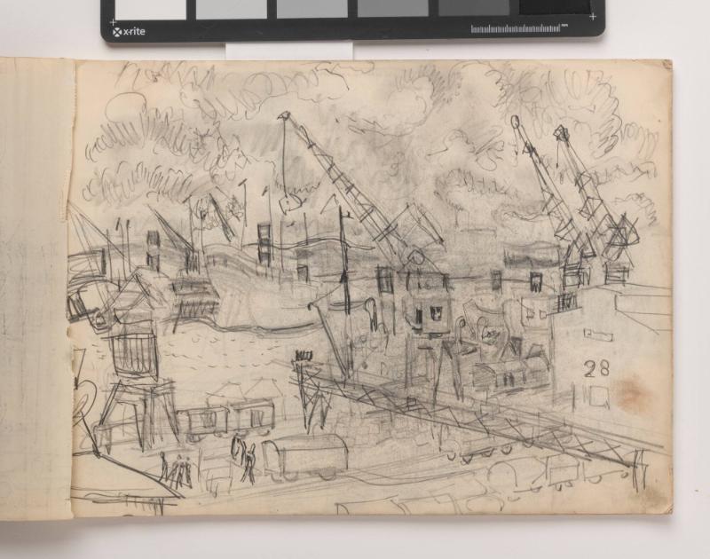 Skissblock nr 17, Göteborg