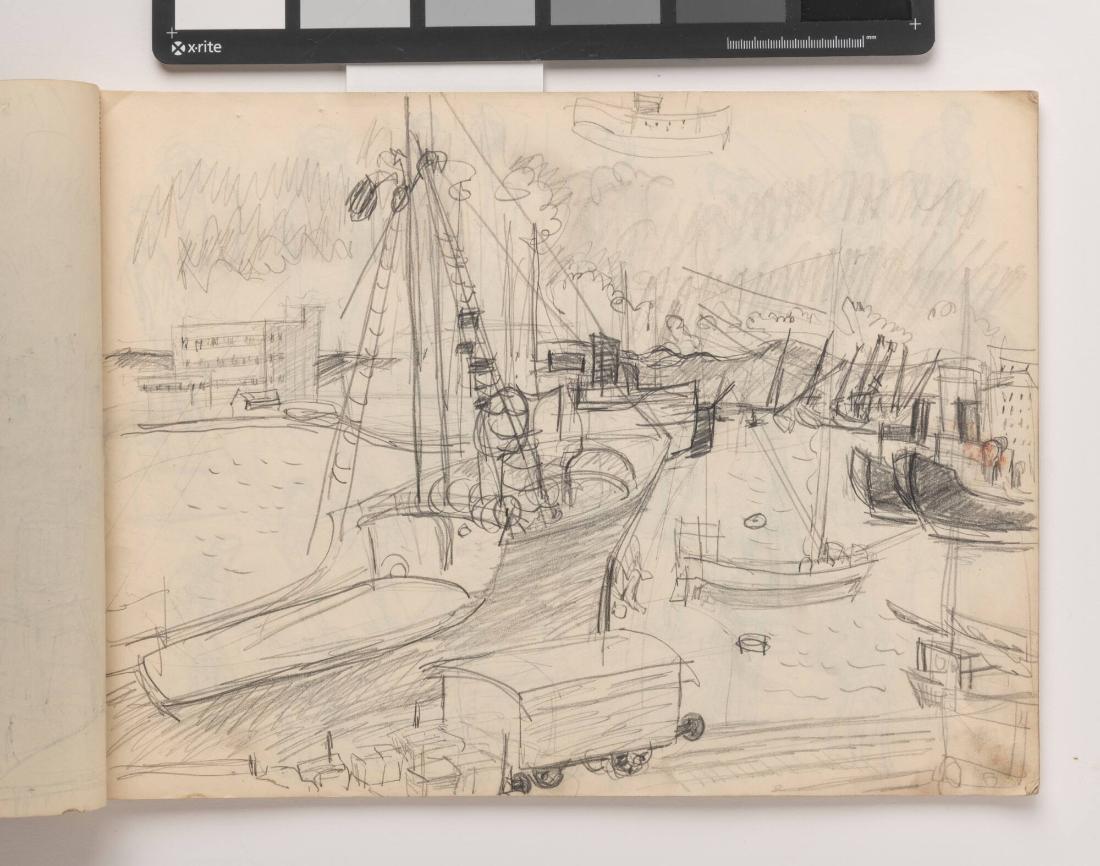 Skissblock nr 17, Göteborg