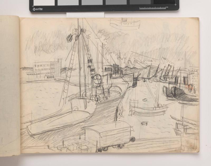 Skissblock nr 17, Göteborg