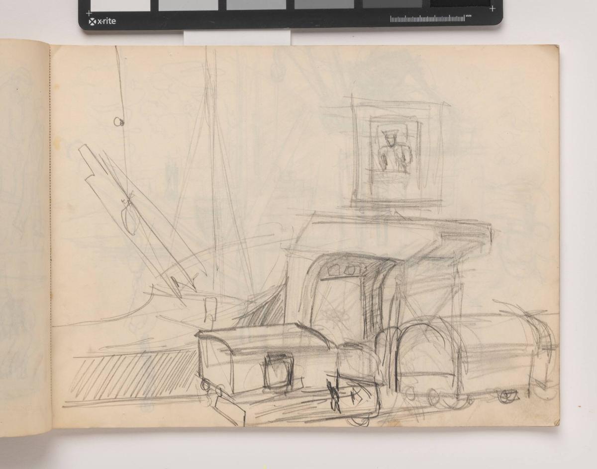 Skissblock nr 17, Göteborg