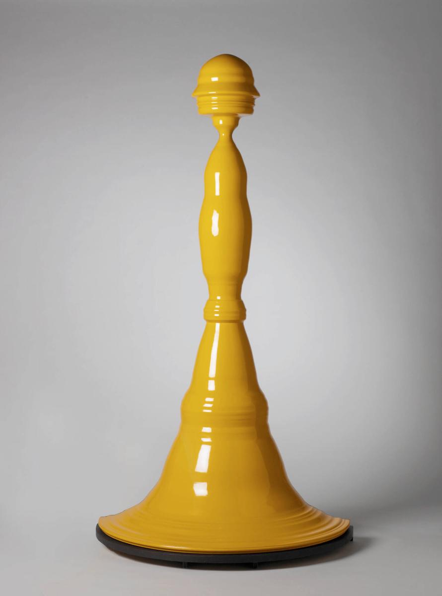Skulptur med sockel