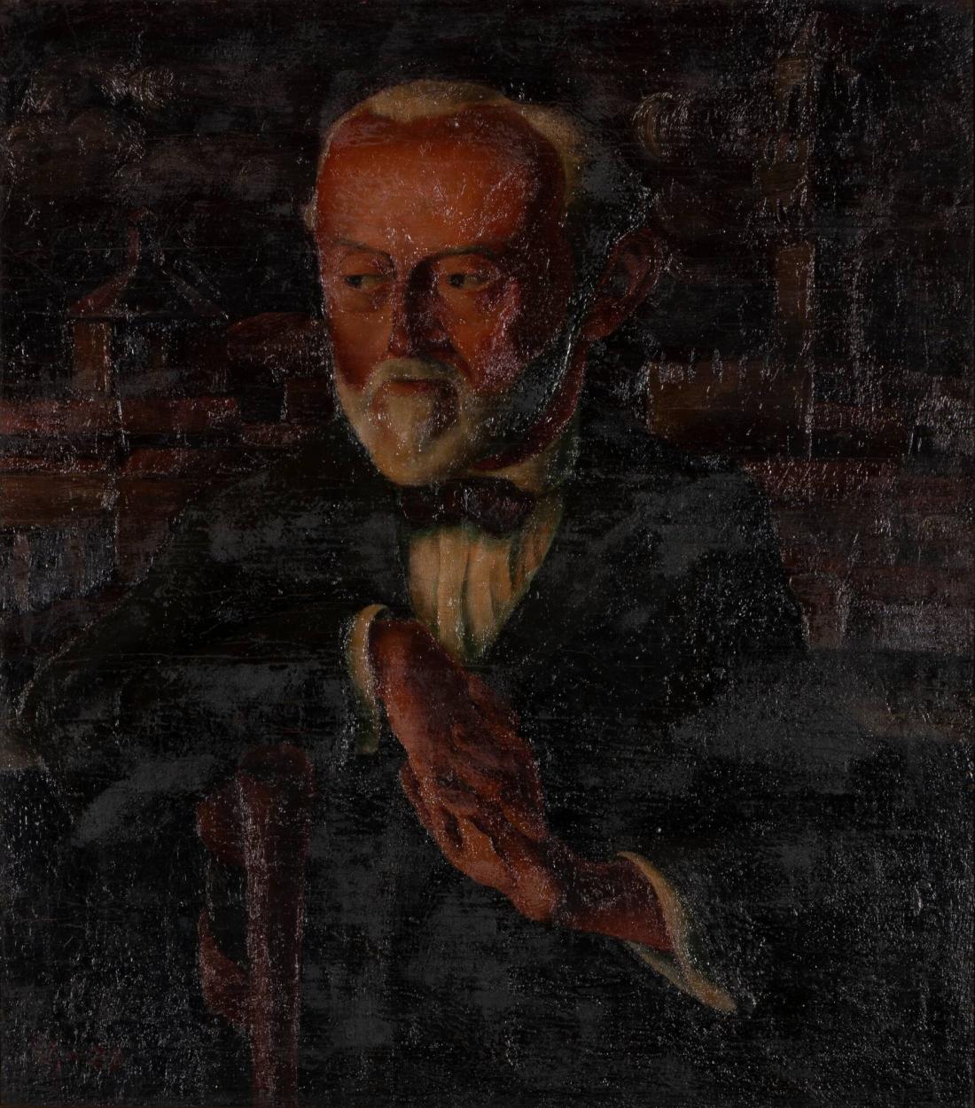 Konstnären Christian Kongstad Petersen