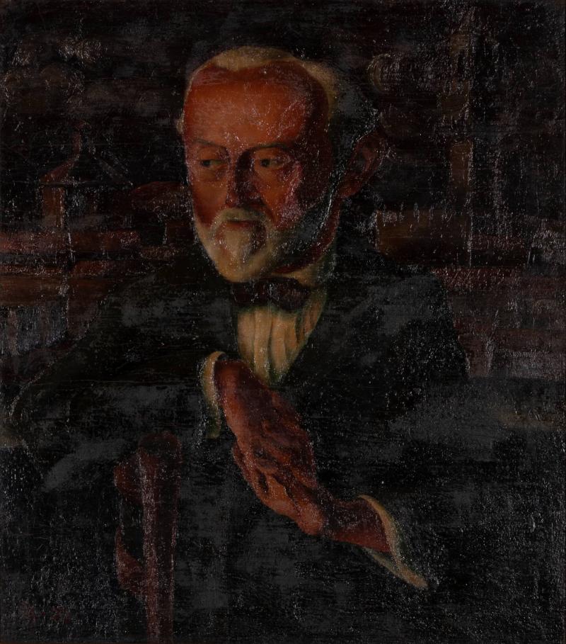 Konstnären Christian Kongstad Petersen