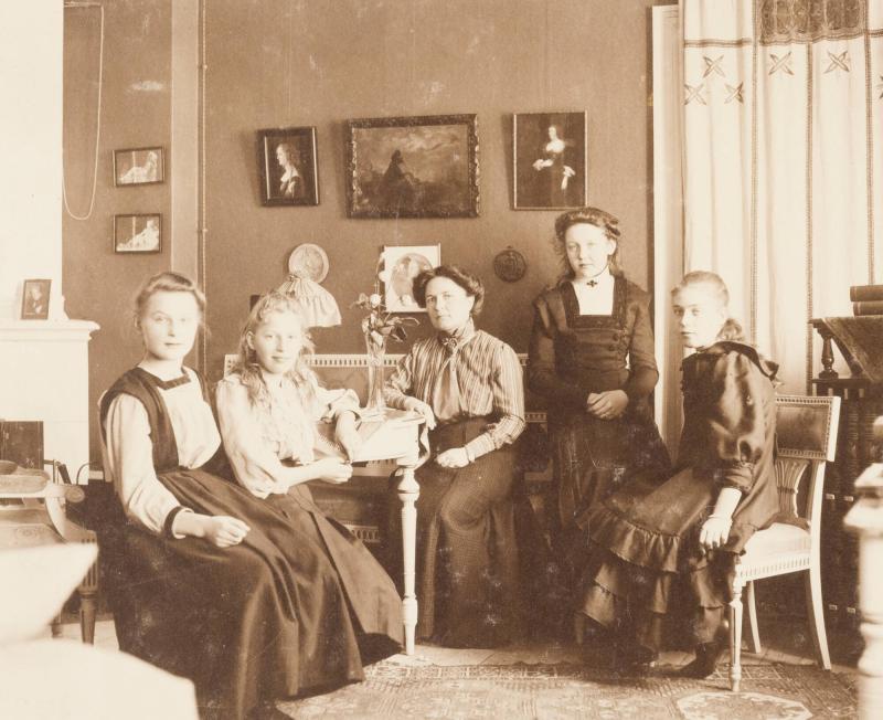 Ida Goodwin med elever