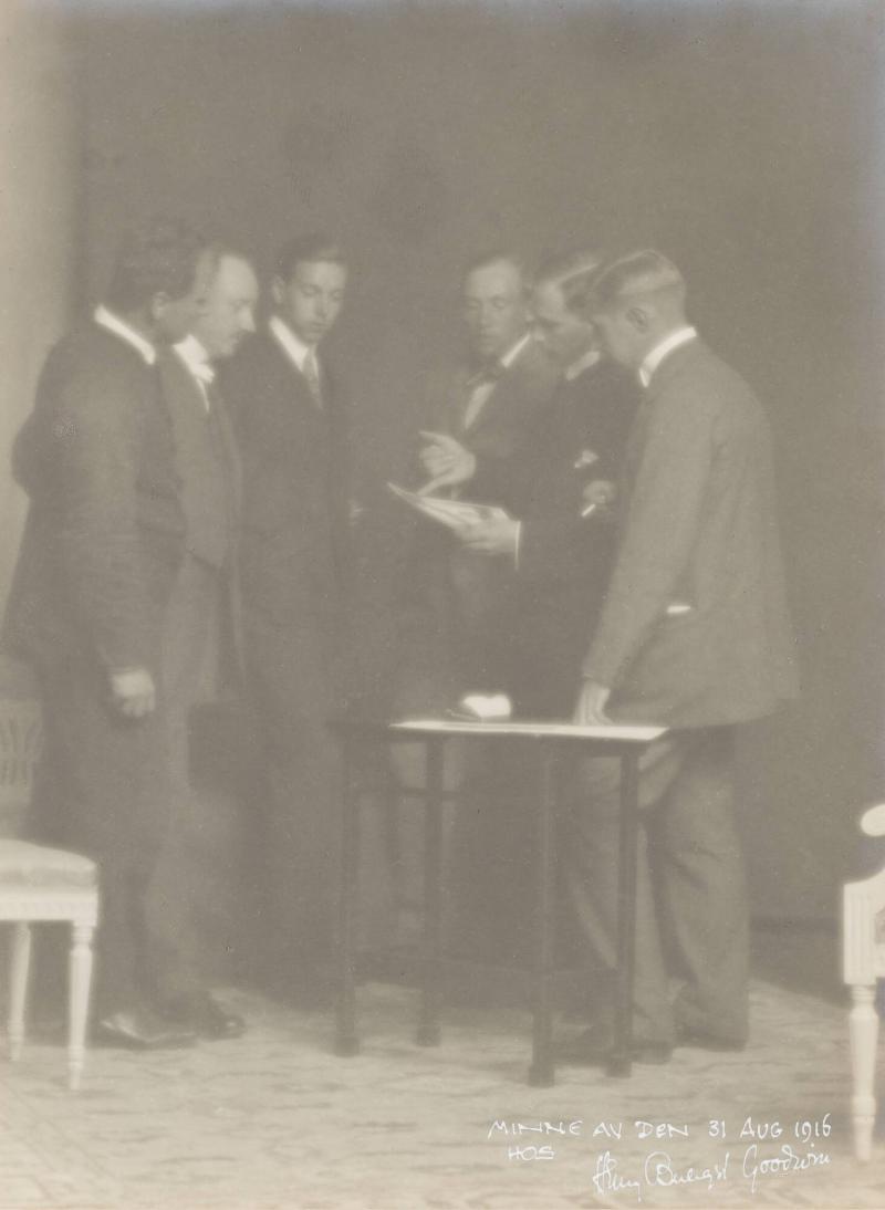 Minne av den 31 aug 1916 hos Henry Buergel Goodwin