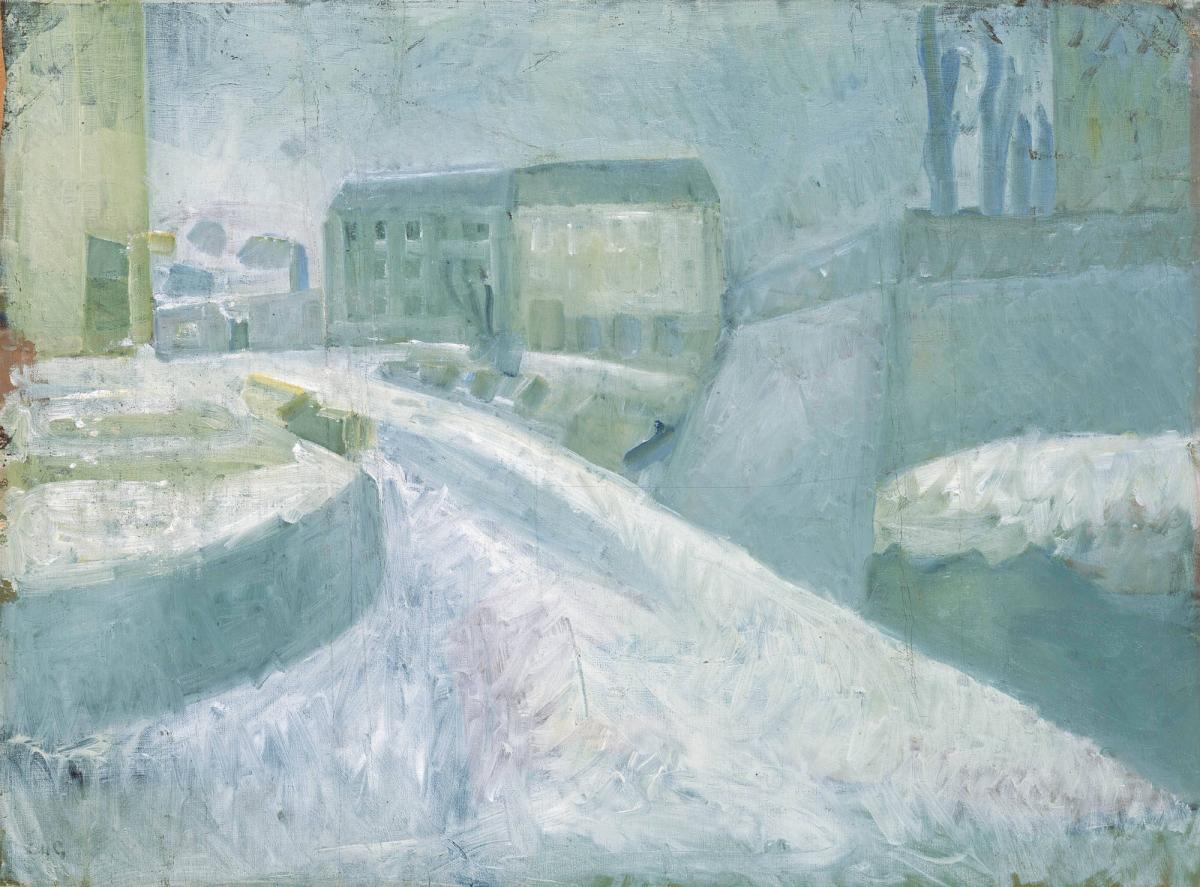 Göteborgsgata i snö