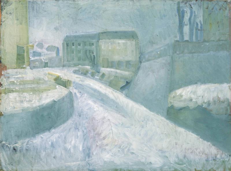 Göteborgsgata i snö