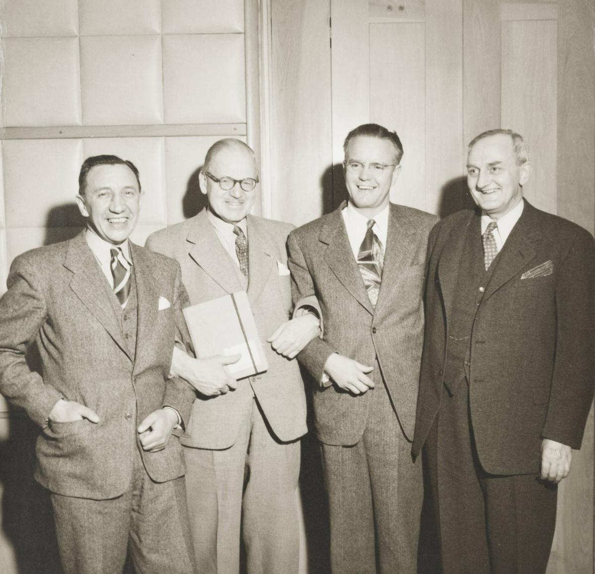 Marten Sverre, G W:son Cronquist, Mr Olsson, Axel Swenson