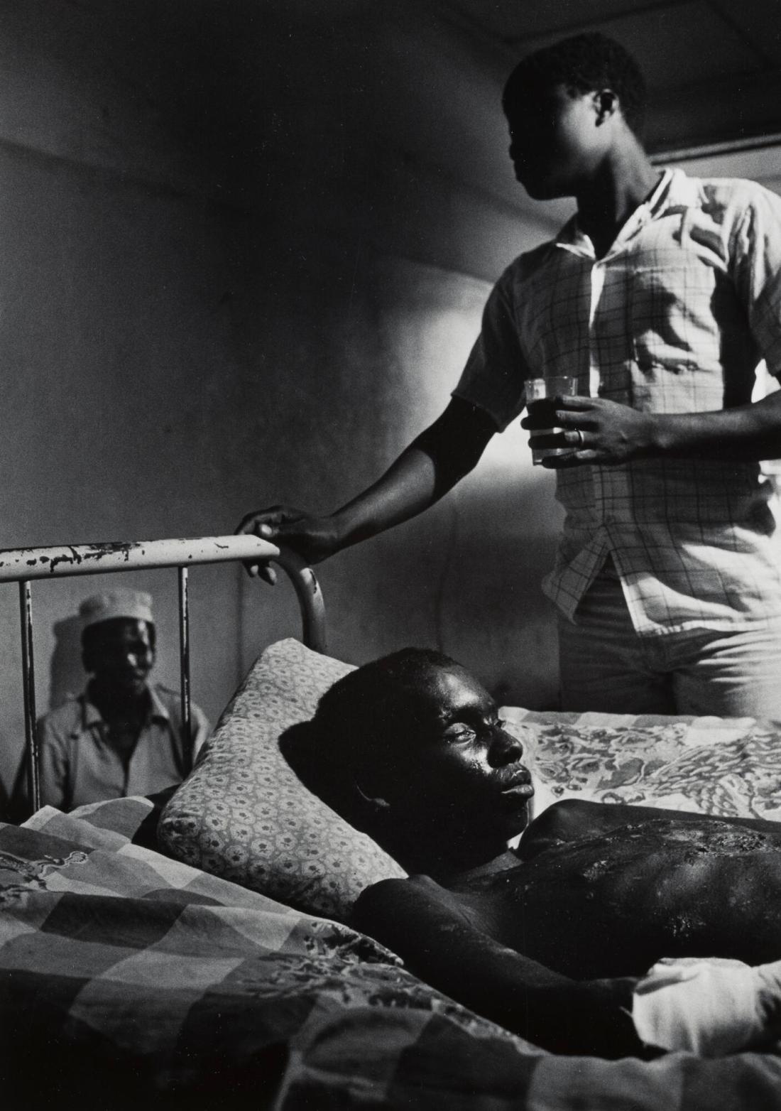 Den döende soldaten, N´Djamenaa, Tchad 1983