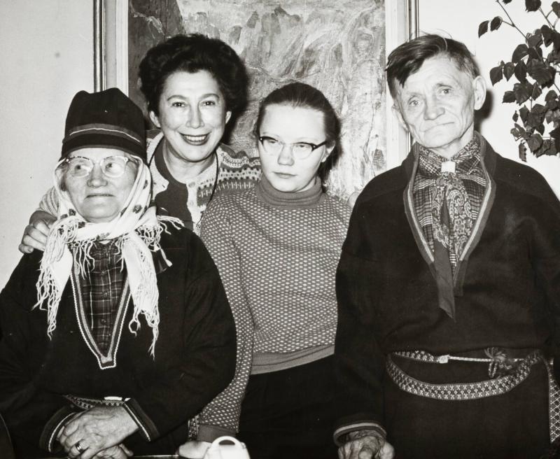 Elsa, Anna Riwkin, Elle Kari och Anders Pirtsi