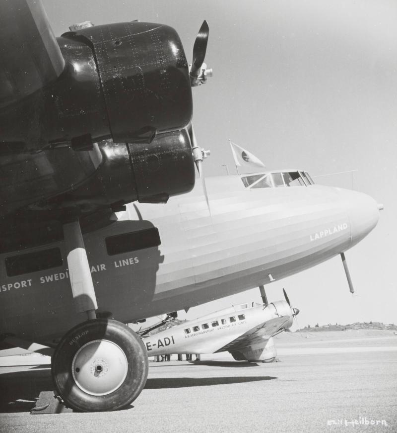 Invigning den 23 maj 1936 av Bromma flygplats