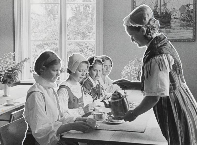 Kafferast, Mora Folkhögskola