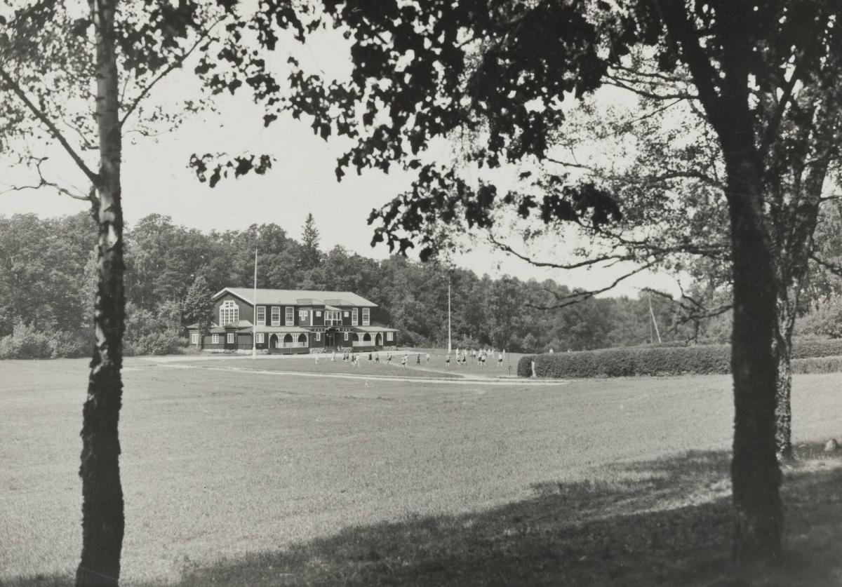 Huvudbyggnaden, Nääs Folkhögskola. Västergötland