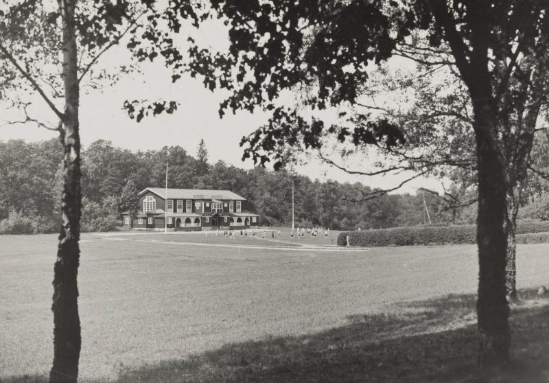 Huvudbyggnaden, Nääs Folkhögskola. Västergötland