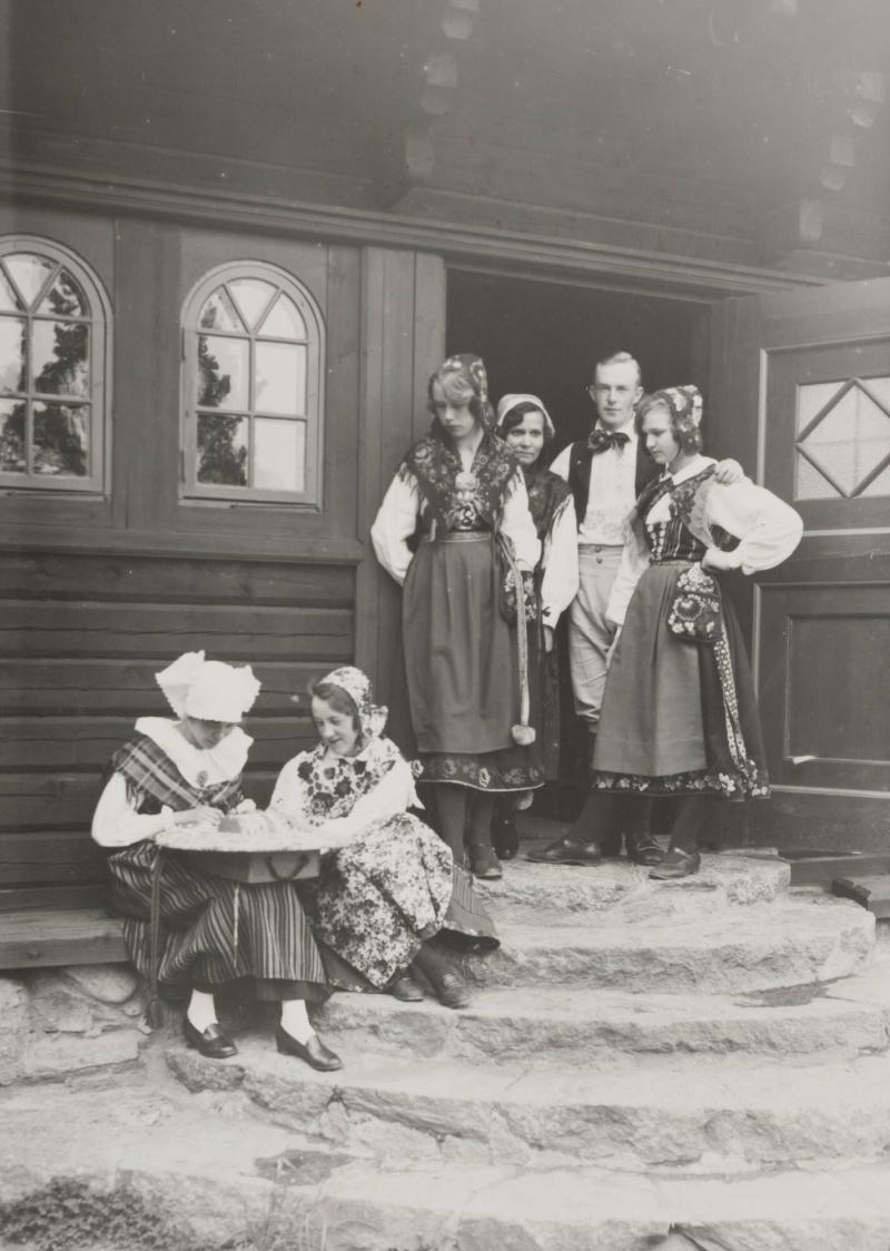 "Solsäter", Kulturella Folkdansgillets sommarhem. Tyresö, Södermanland