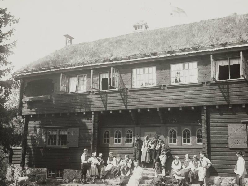 Solsäter, Kulturella Folkdansgillets sommarhem. Tyresö, Södermanland