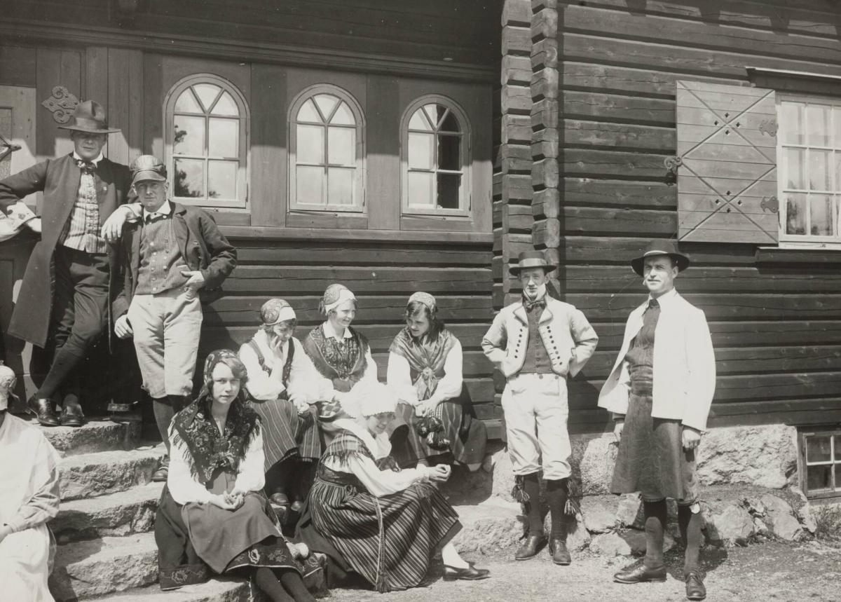 Solsäter, Kulturella Folkdansgillets sommarhem. Tyresö, Södermanland