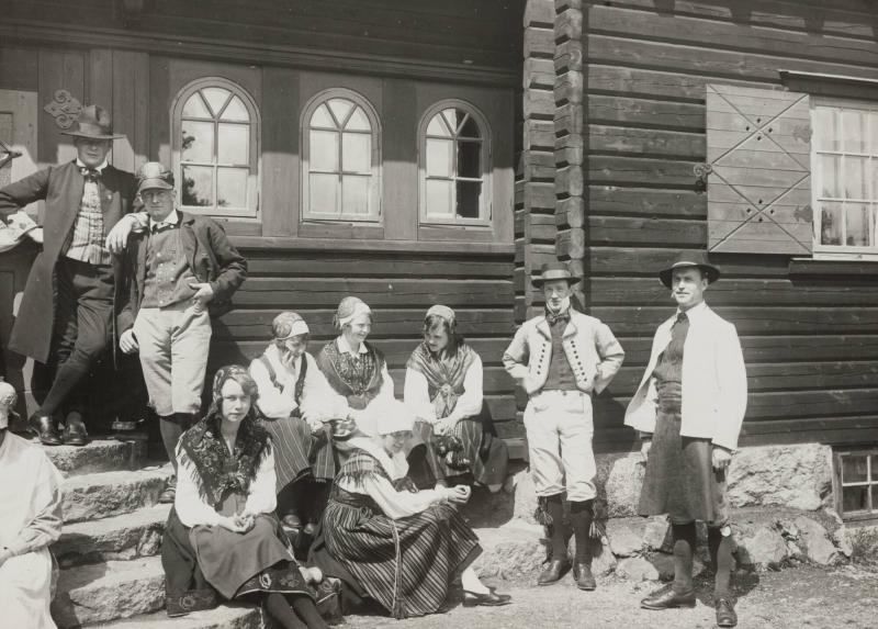 Solsäter, Kulturella Folkdansgillets sommarhem. Tyresö, Södermanland