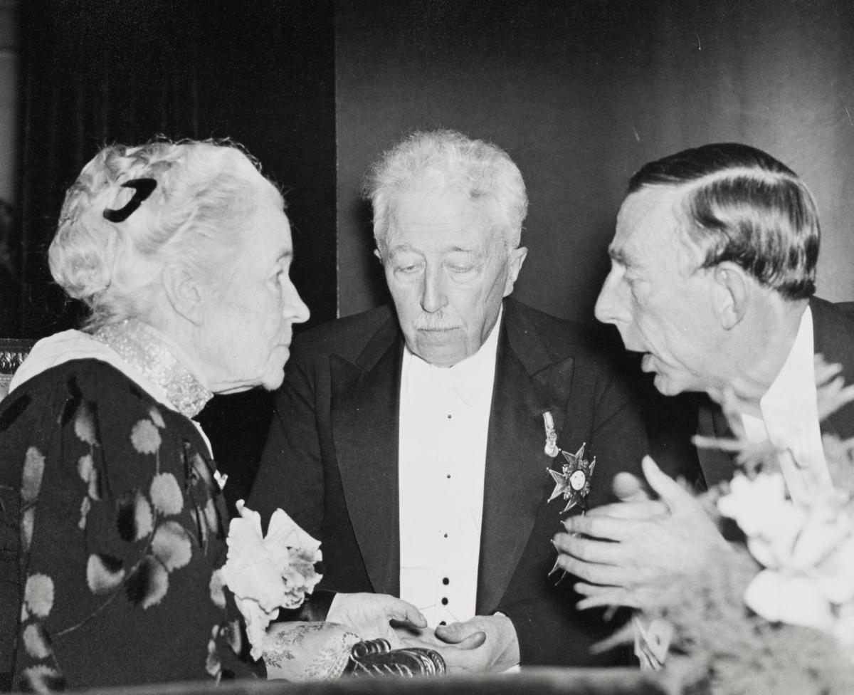 Från Dramatens hyllning av Selma Lagerlöv