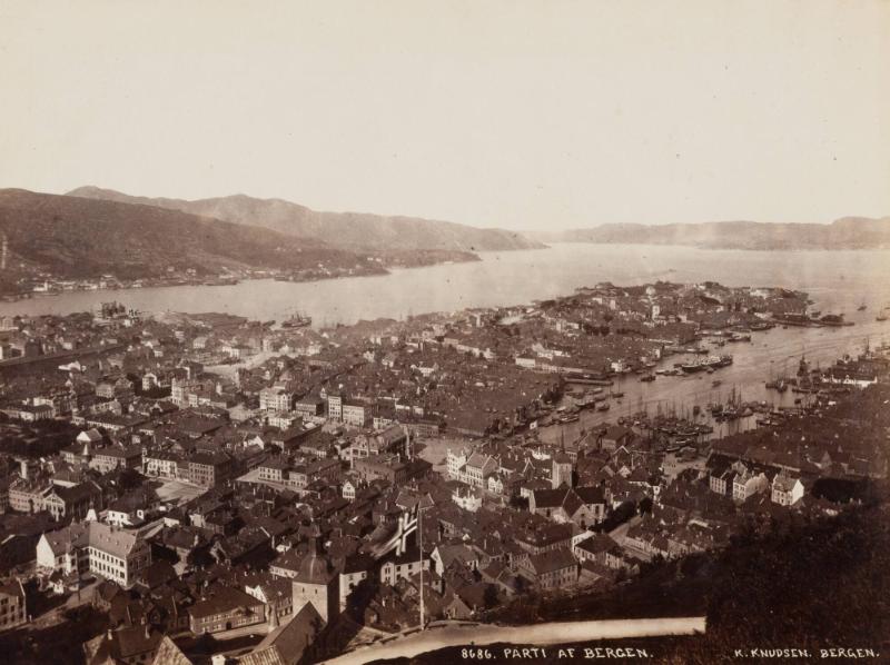 8686. Parti af Bergen