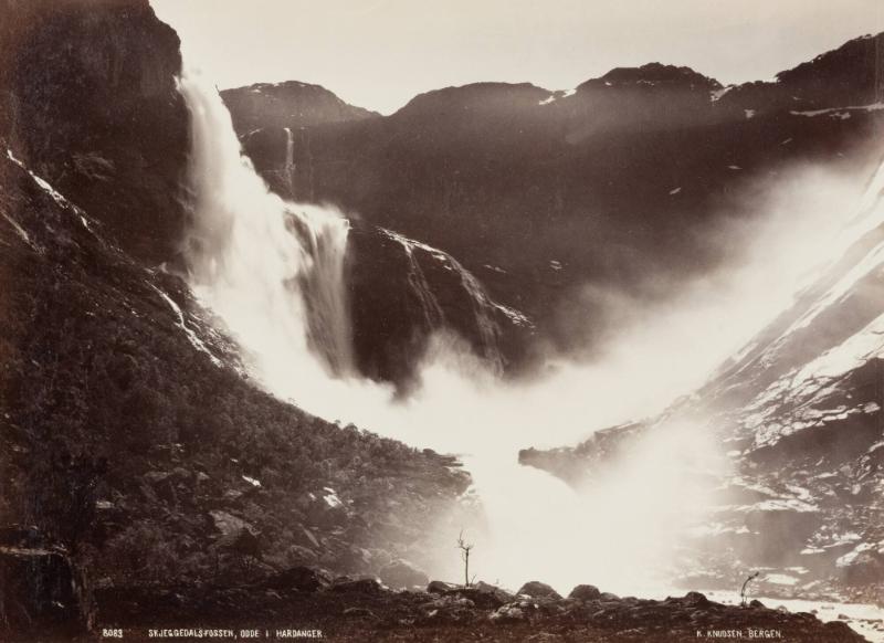 Skjeggedalsfossen, odde i Hardanger