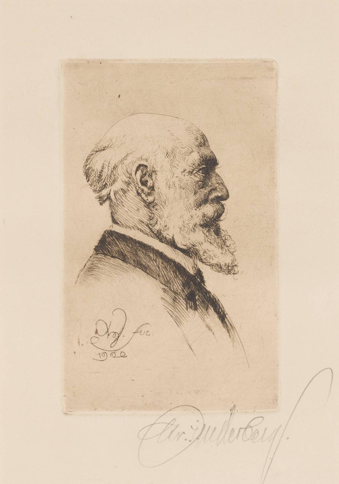Porträtt av Carl Robert Lamm