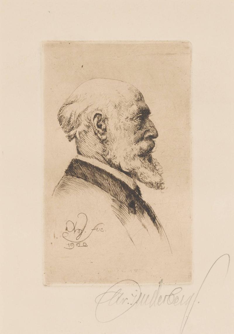 Porträtt av Carl Robert Lamm