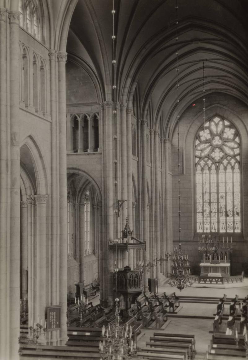 Västergötland: Interiör av Skara Domkyrka